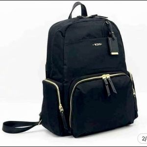 TUMI - Women's Voyageur Calais Backpack | Black Gold |